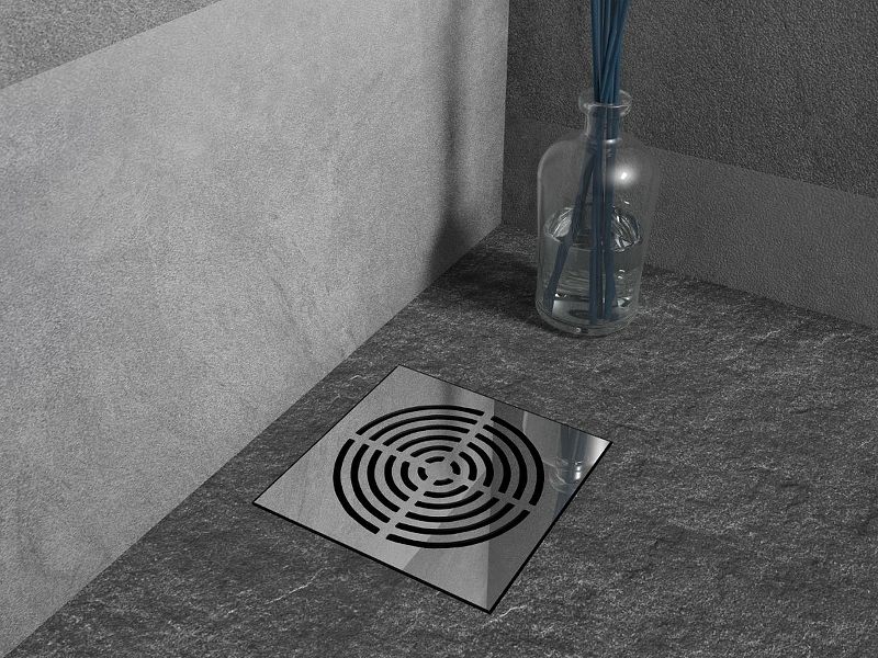 Душевой трап Armadi Art Smart Design 15х15 с решеткой хром 984-15-CR - 2