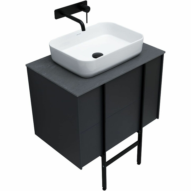Тумба под раковину Allen Brau Reality 70 черный матовый 1.32004.AM - 14