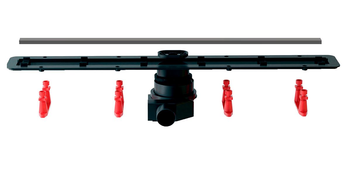 Душевой лоток Pestan Confluo Frameless Line 950 матовый хром 13701234 - 4