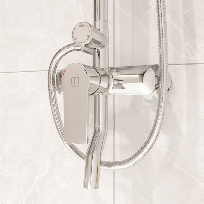 Душевая стойка Milardo Helic HELSB1FM06 - 3