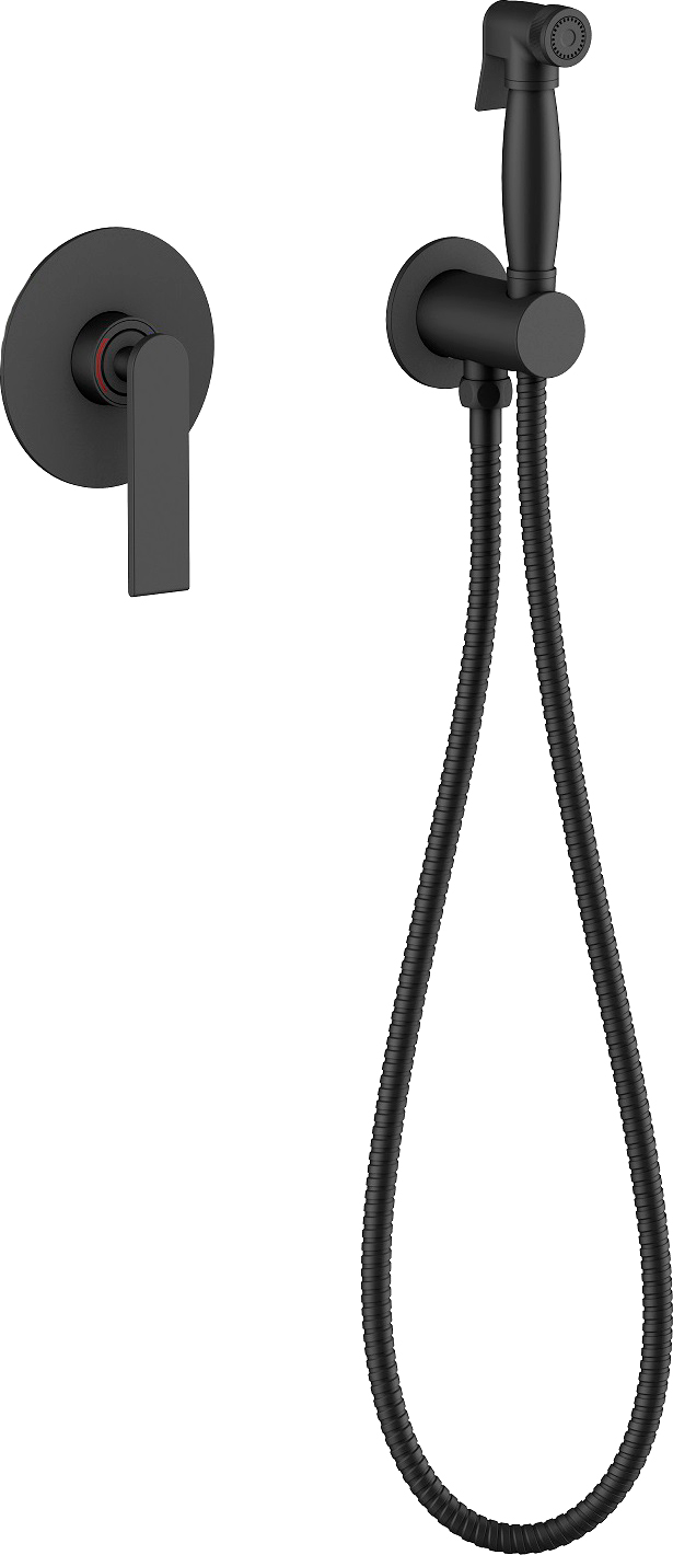 Гигиенический душ Timo Anni со смесителем, черный 2789/03SM - 0