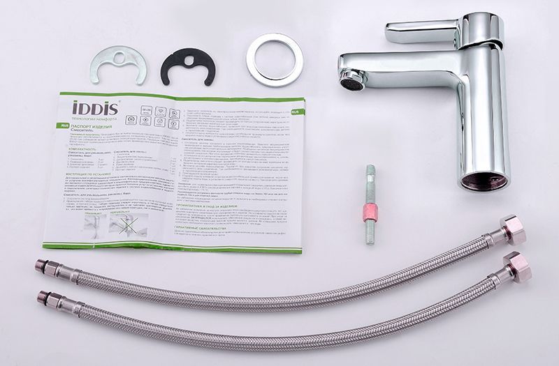 Смеситель для раковины Iddis Sena хром  SENSB00i01 - 6