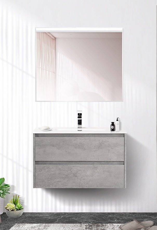 Тумба под раковину BelBagno Kraft 60 серый KRAFT-600-2C-SO-CG - 8