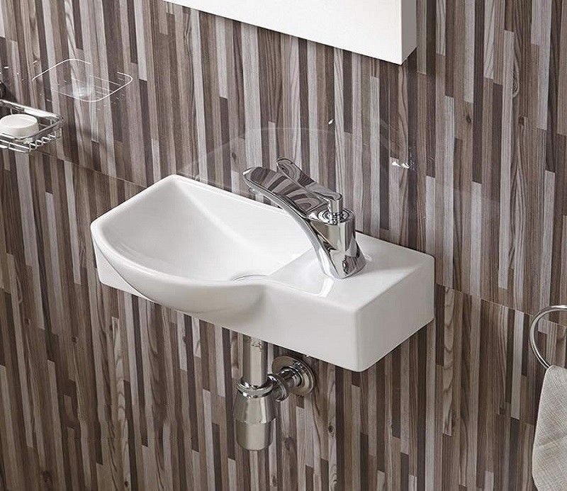 Раковина подвесная Ceramalux N 40 белый  7947AL - 0