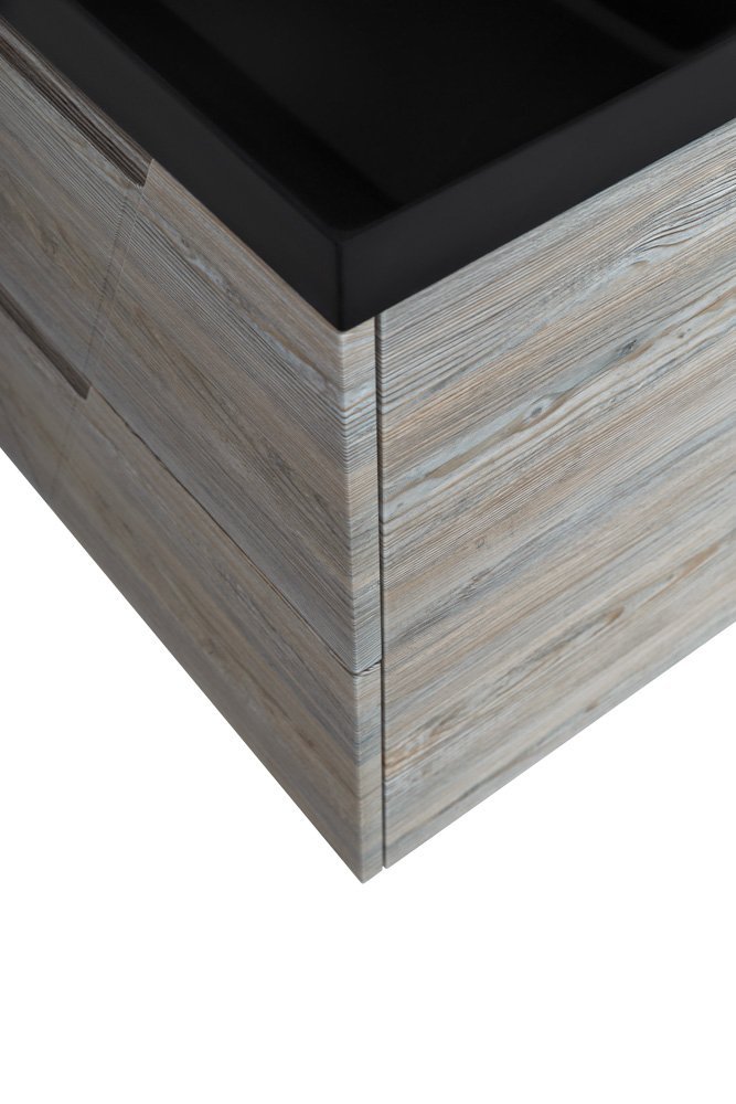 Тумба с раковиной BelBagno Vittoria 100 серый - коричневый - 9