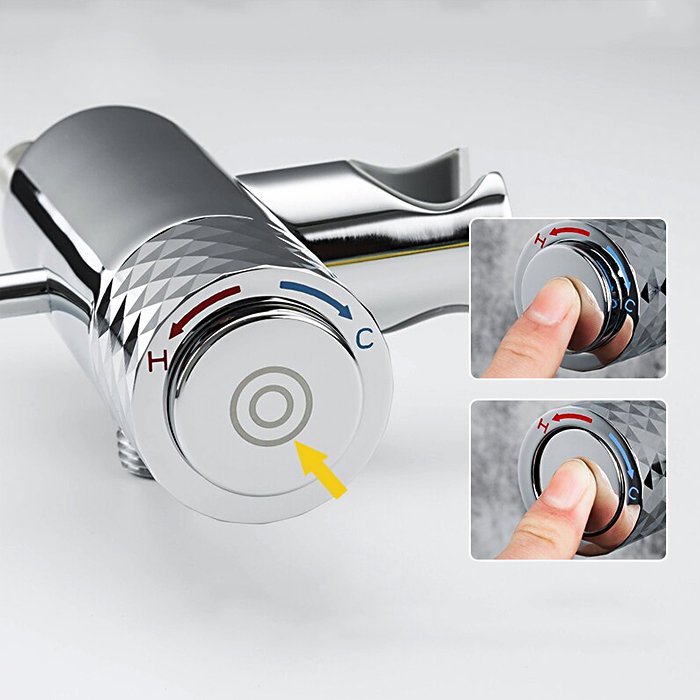 Смеситель с гигиеническим душем Gappo G7288 - 2