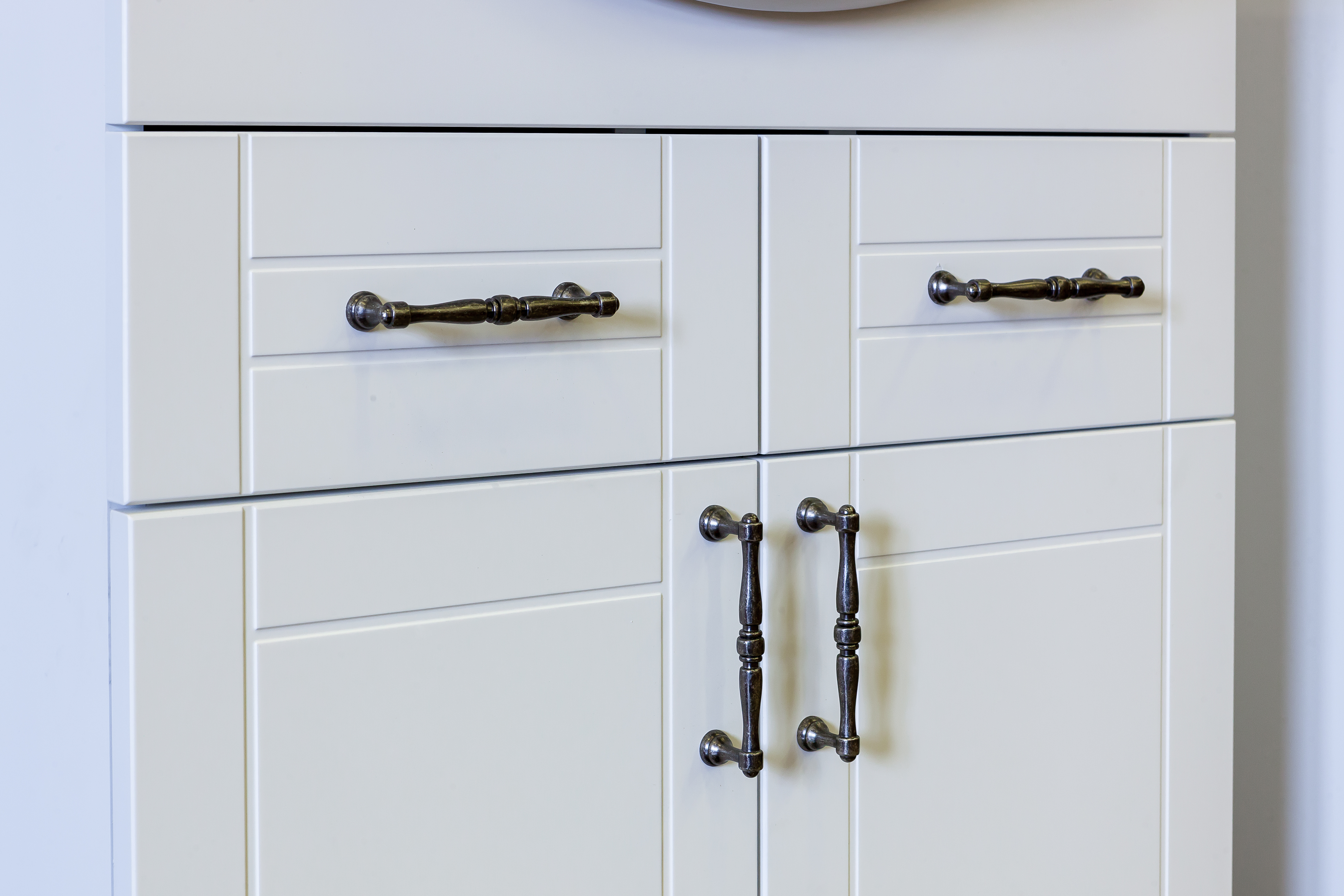 Тумба с раковиной Sanflor Глория 65 белая - 6