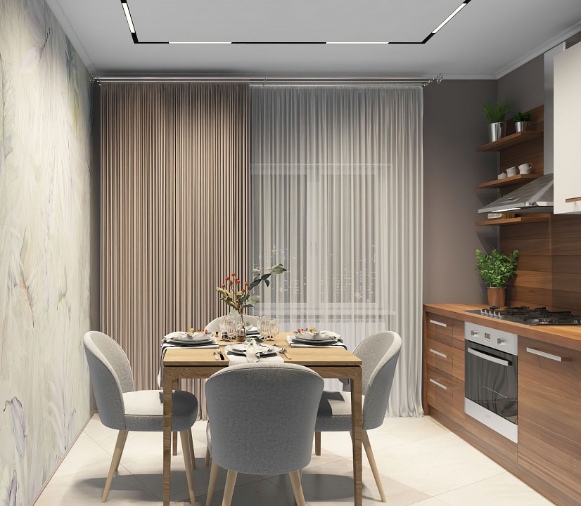 Трековый светодиодный светильник Denkirs DK8004-BK - 5