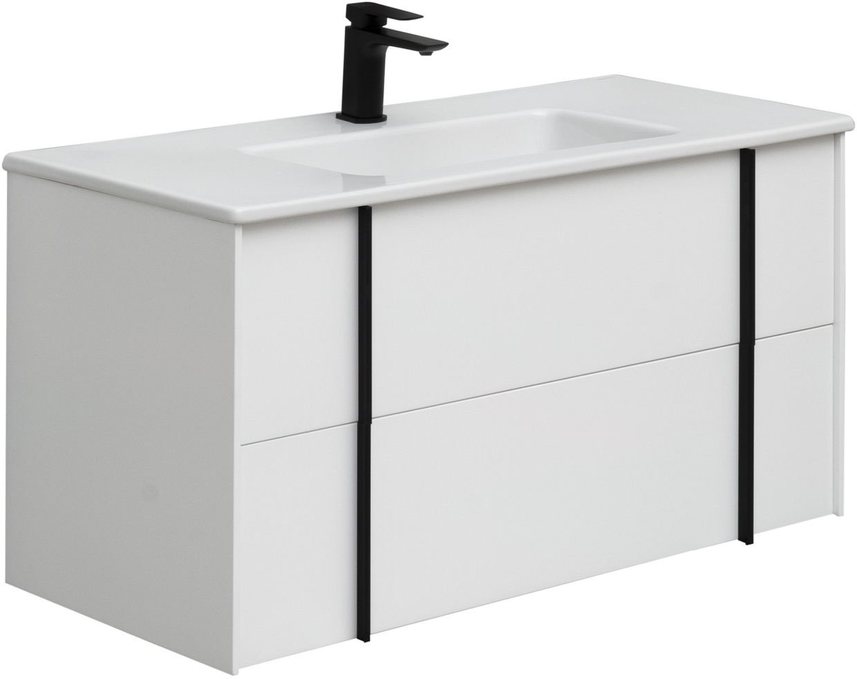 1.32007.WM REALITY Тумба 101, white matt (274398) - 0