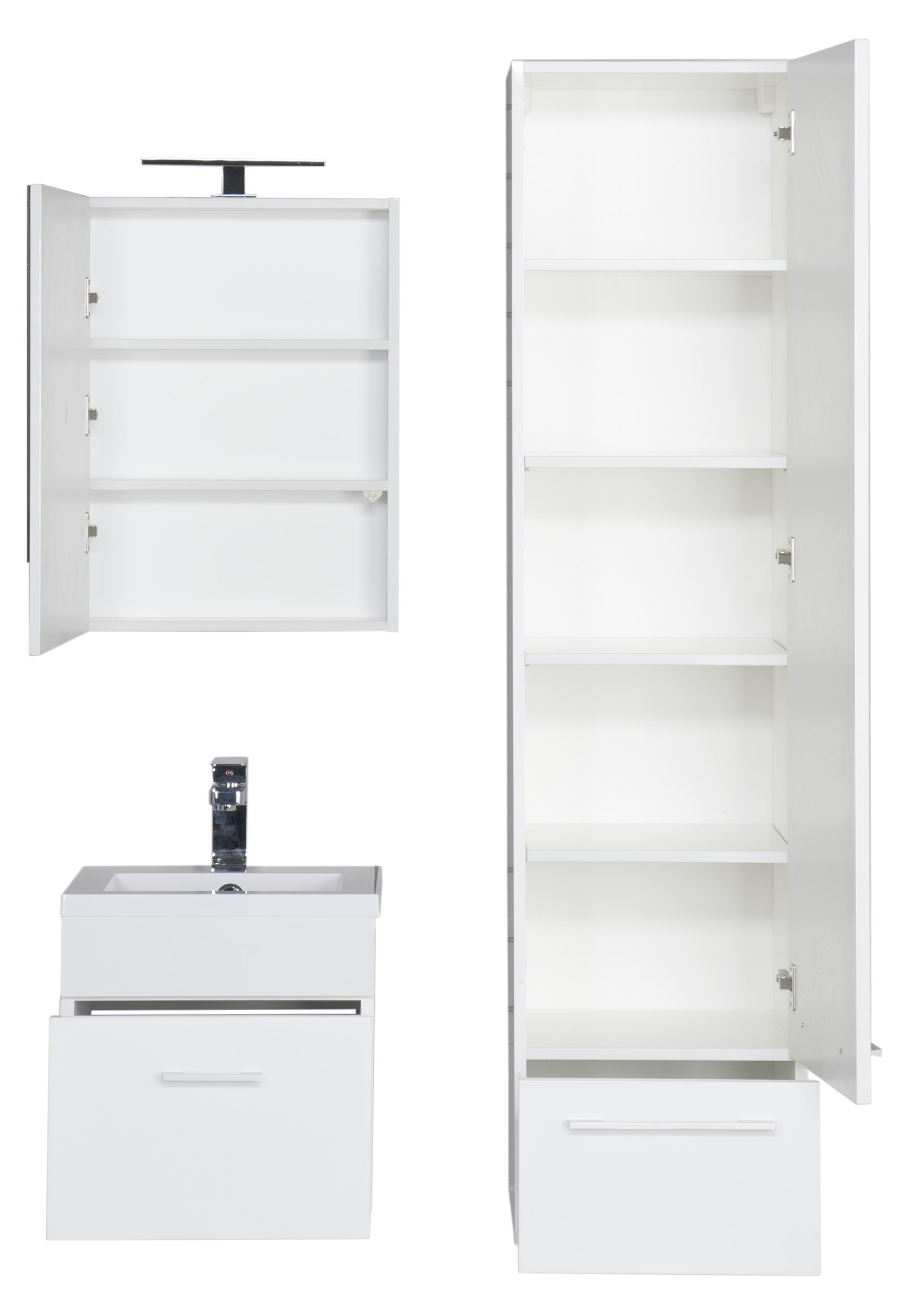 Шкаф-пенал Aquanet Нота белый 165407 - 11