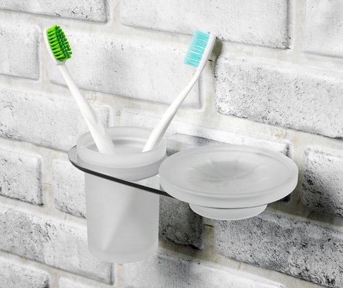 Стакан Wasserkraft Kammel K-8326 с мыльницей - 1