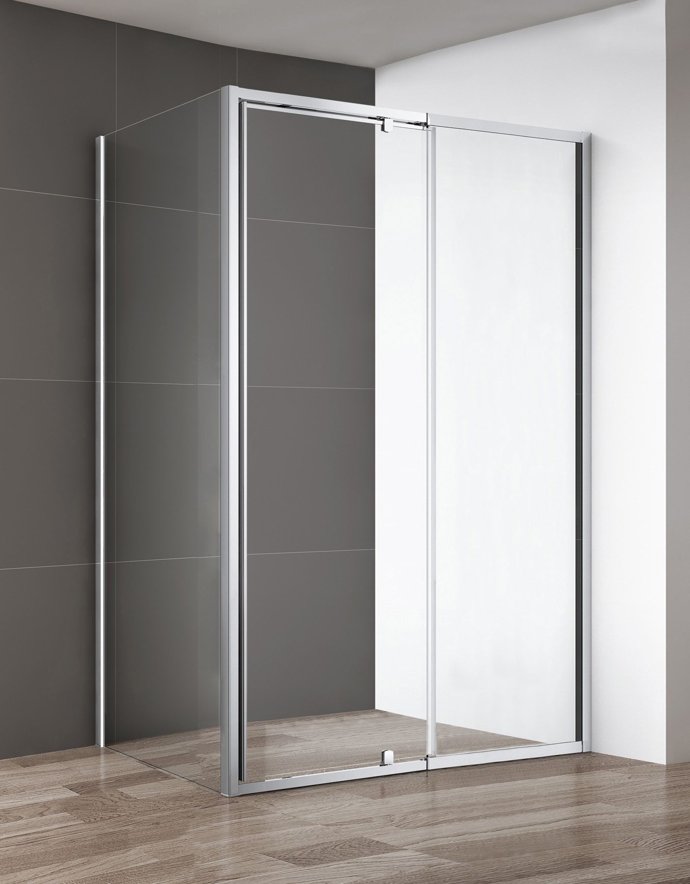 Душевой уголок Cezares Variante AH-1 130/140-80 C Cr VARIANTE-AH-1-130/140-80-C-Cr - 1