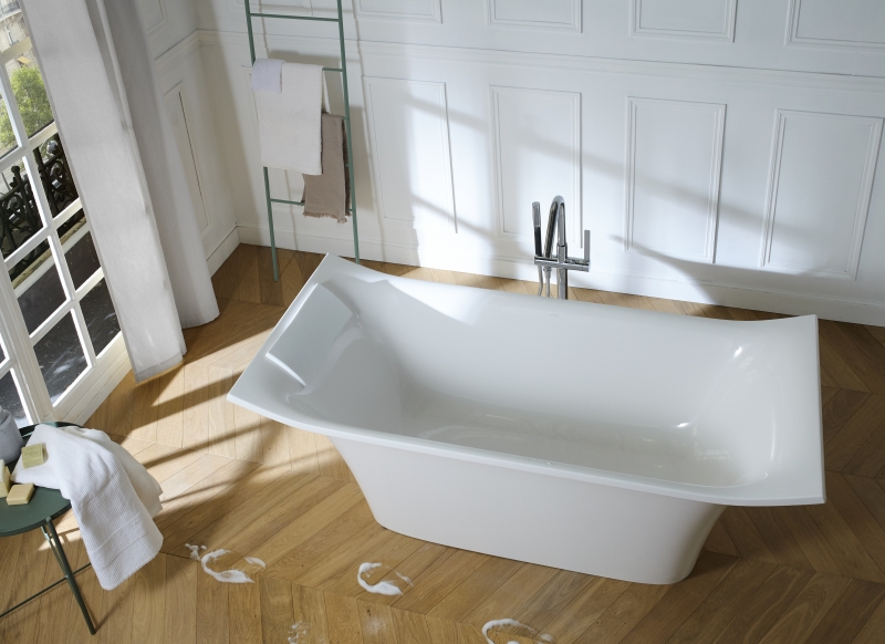 Ванна из искусственного камня 180 x 80 см Jacob Delafon Grands Boulevards E6D156-0 - 2