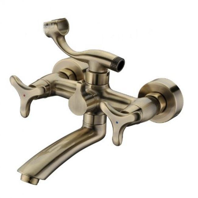 Смеситель для ванны с душем KAISER Trio  57122-1 - 0