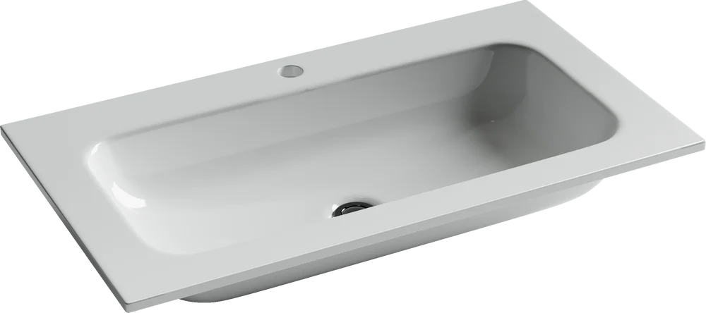 Раковина накладная Ceramica Nova Element 81х45.7 белая CN7012 - 0