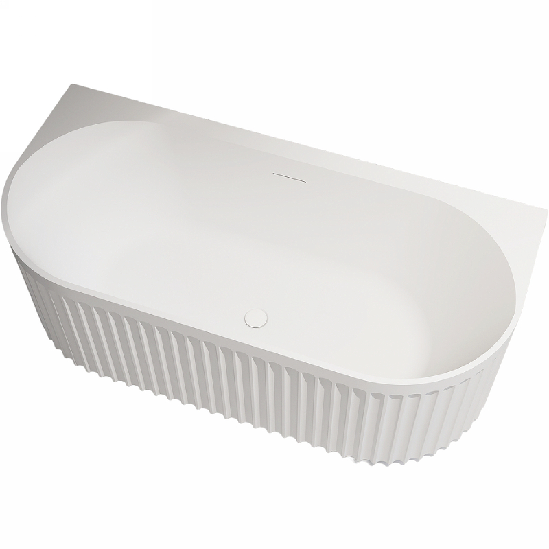Акриловая ванна Abber 170х80 белая без гидромассажа AB9416-1.7 - 0