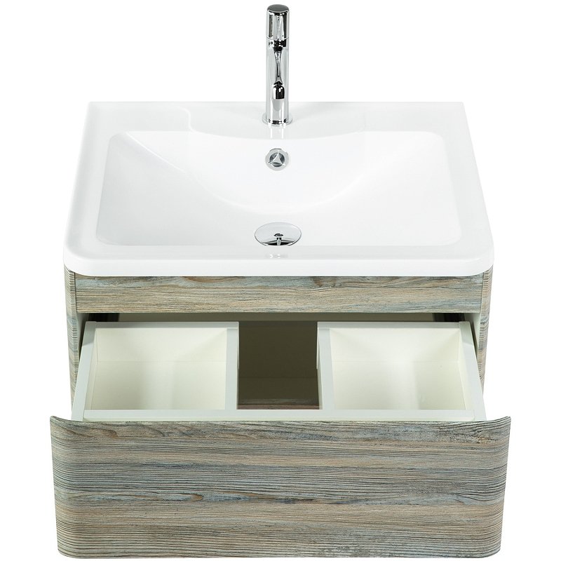 Тумба с раковиной BelBagno 70 светлое дерево - 3