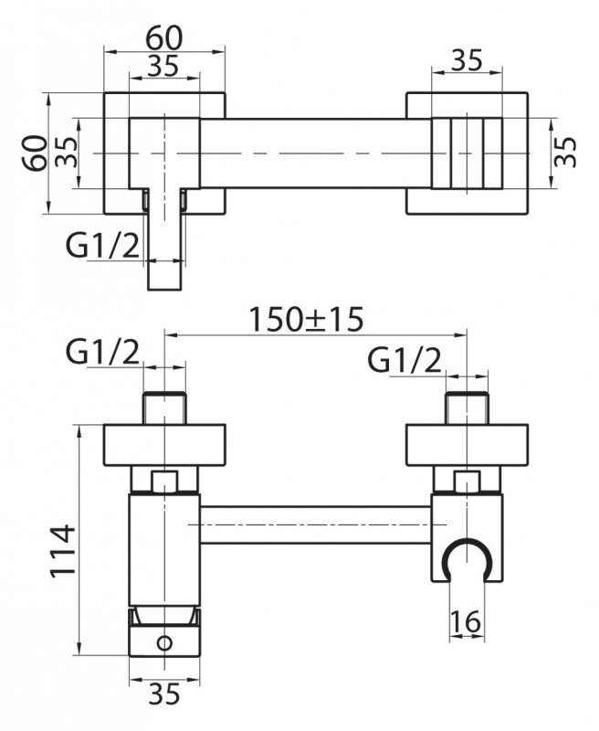 Гигиенический душ Cezares Articoli vari  CZR-DA4-01 - 1
