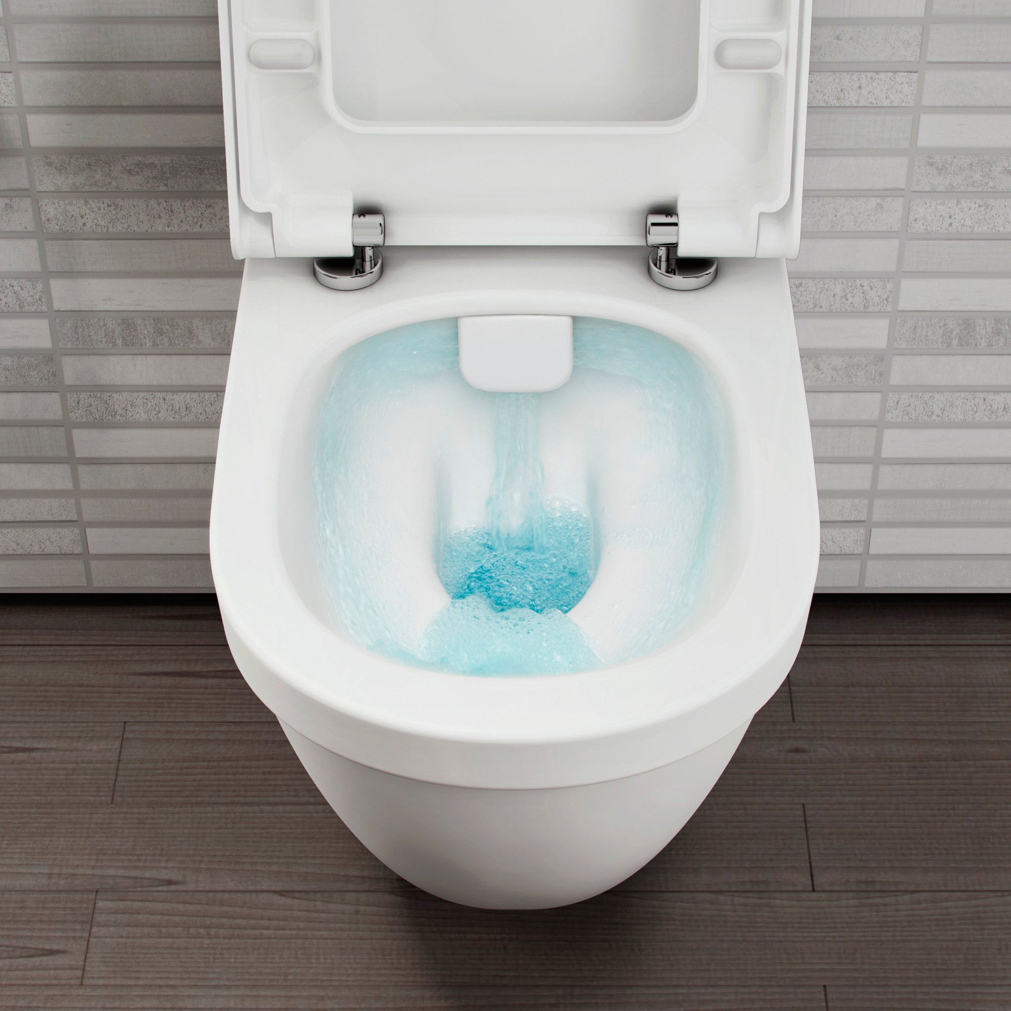 Унитаз подвесной Vitra S50 безободковый  с сиденьем микролифт белый  - 2