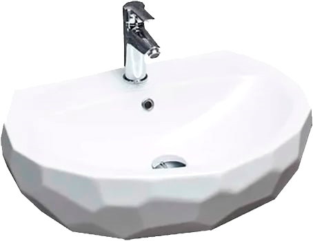 Раковина beWash Bekinger 87601101 60 см белая - 0