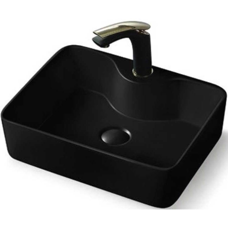 Накладная раковина Vincea 47.5 черная матовая VBS-127MB - 0