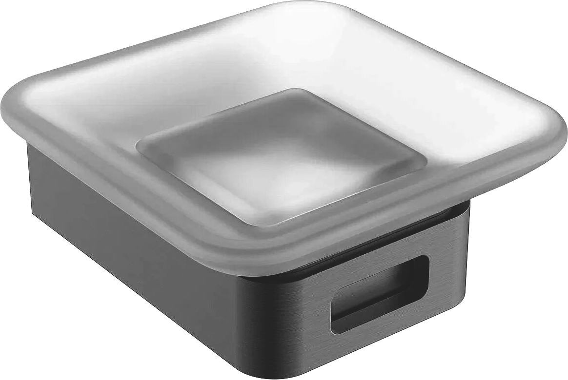 Мыльница Boheme Q 10943-GM Gun Metall - 0