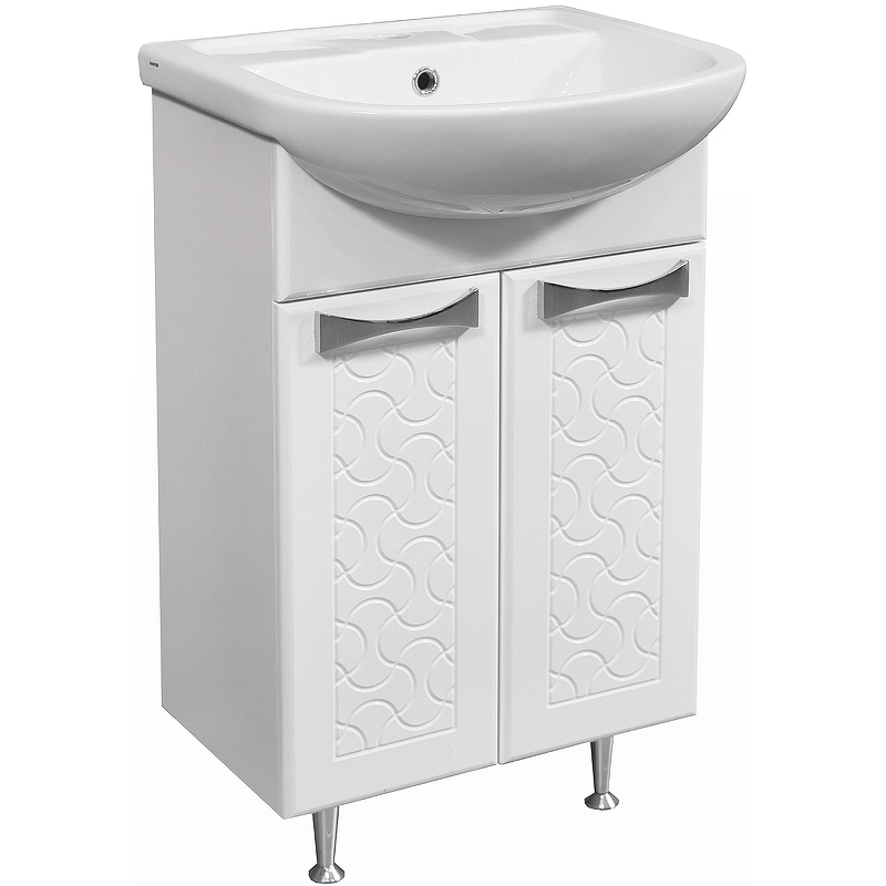 Тумба под раковину Stella Polar Ванда 50 белый SP-00000200 - 0