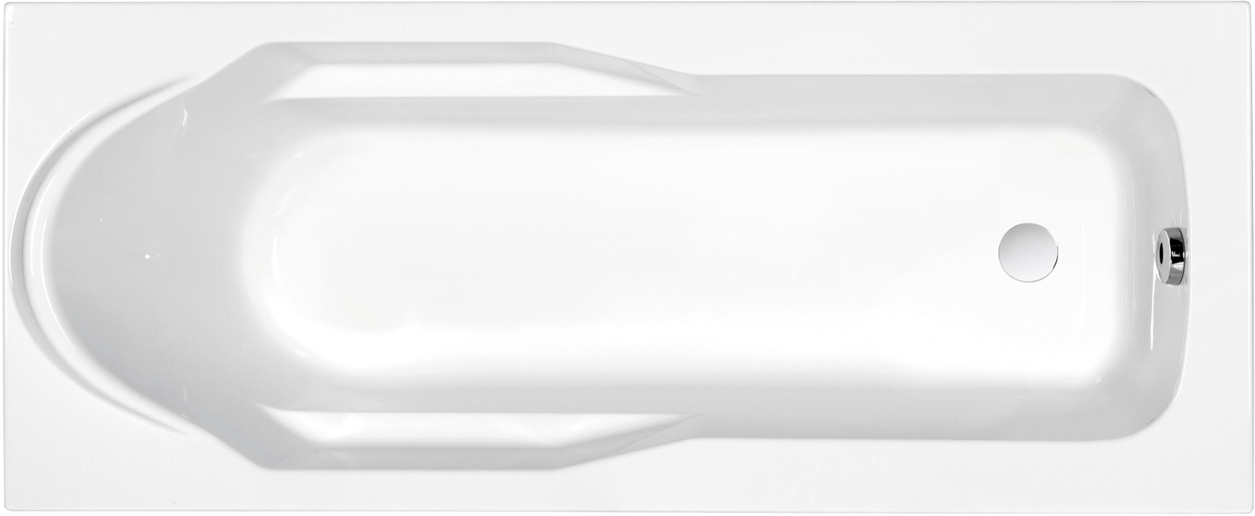Акриловая ванна Cersanit Santana 170 ультра белый 63325 - 0