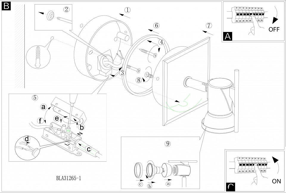 Спот Eglo ПРОМО Tamara 1 31265 - 1