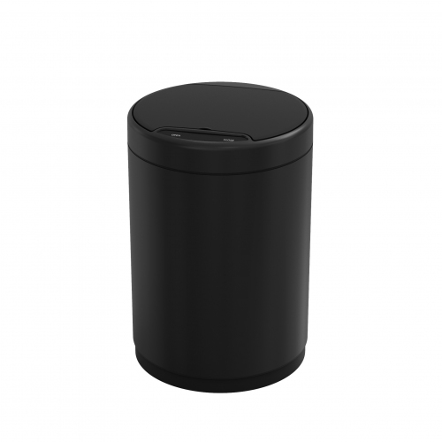 Мусорное ведро Weltwasser WW KIDY BL 12L сенсорное матовый черный  10000003979 - 0