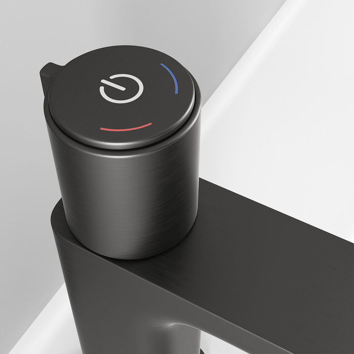 Смеситель Iddis Slide для раковины, графитовый SLIGMBTi01 - 8