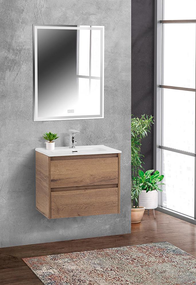 Тумба с раковиной BelBagno Kraft 39 60 темное дерево - 10