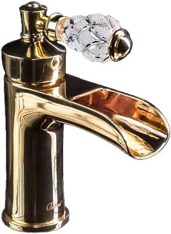 Смеситель Boheme Vogue Crystal 211-CRST для раковины - 0