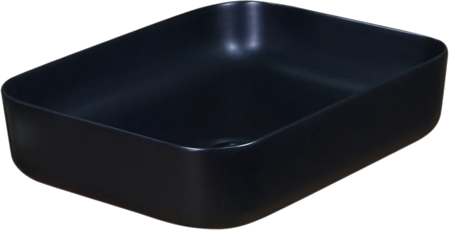 Накладная раковина Misty MELANA 50 черная матовая MLN-320353MB - 0