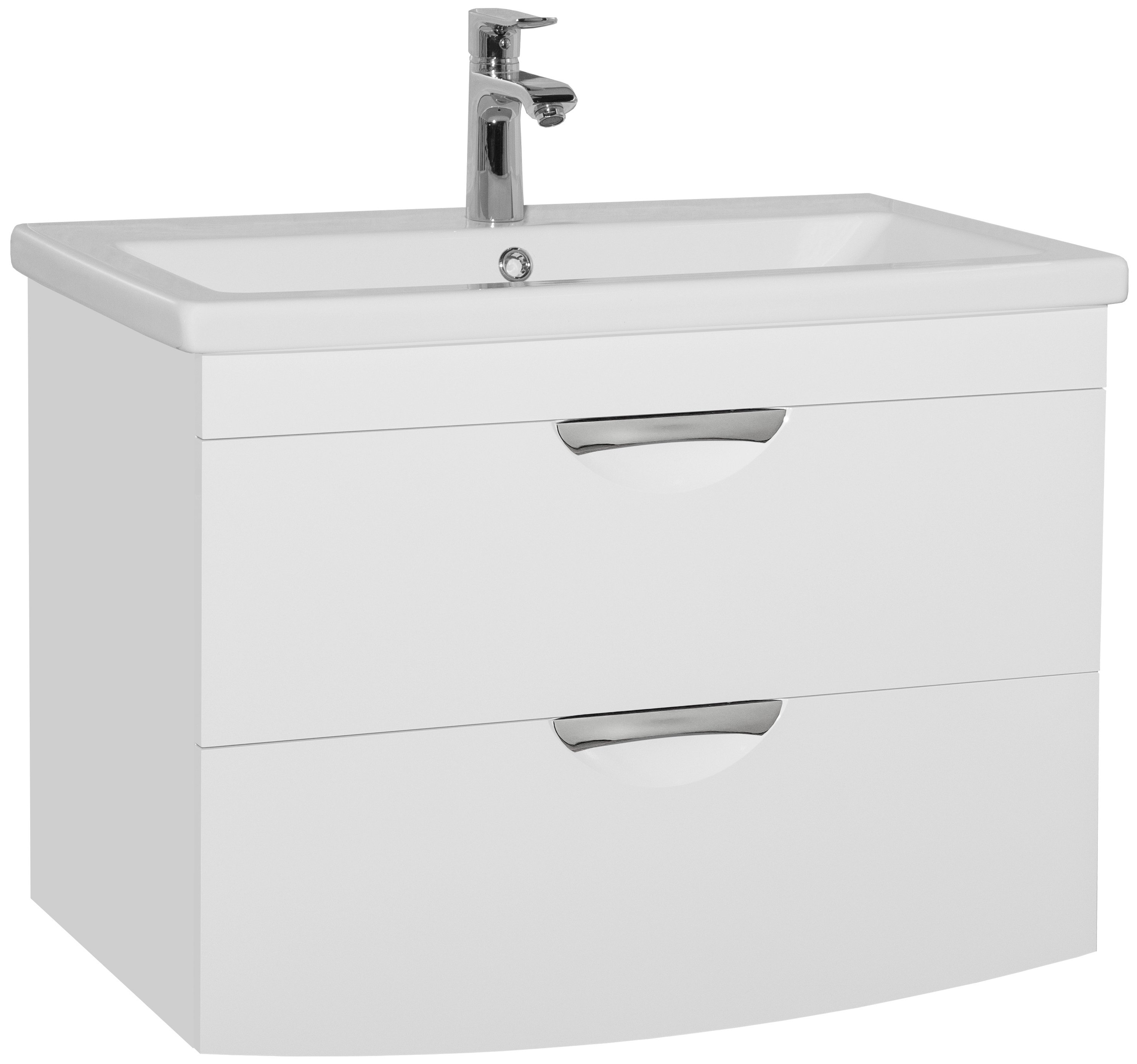 Тумба для комплекта Style Line Жасмин-2 80 Люкс Plus, белая ЛС-000010037 - 2