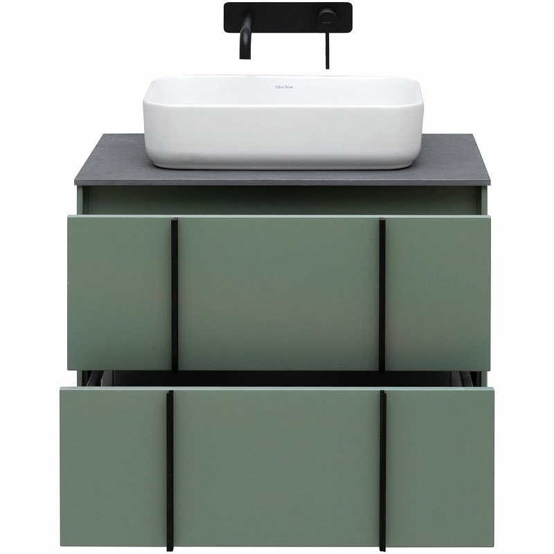 Тумба под раковину Allen Brau Reality 70 серо - зеленый матовый 1.32004.CGM - 5