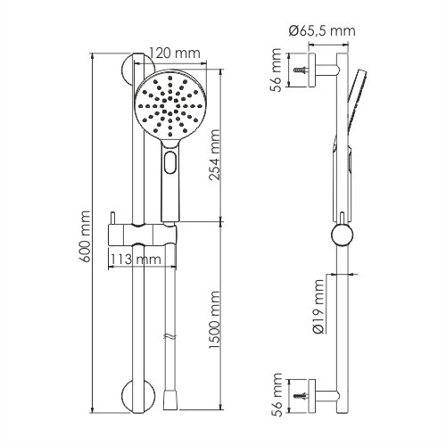 A144 Душевой комплект - 2