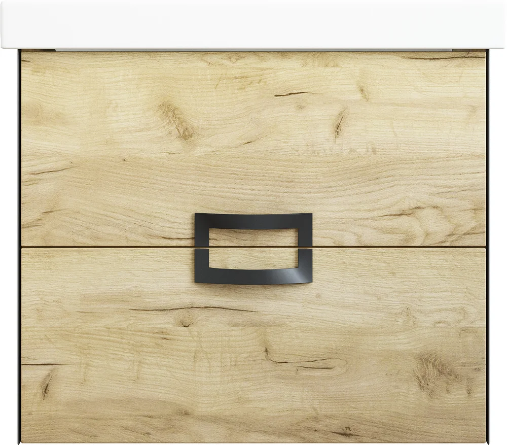 Тумба под раковину Sanflor Выборг 60 дуб золотой  С16294 - 1