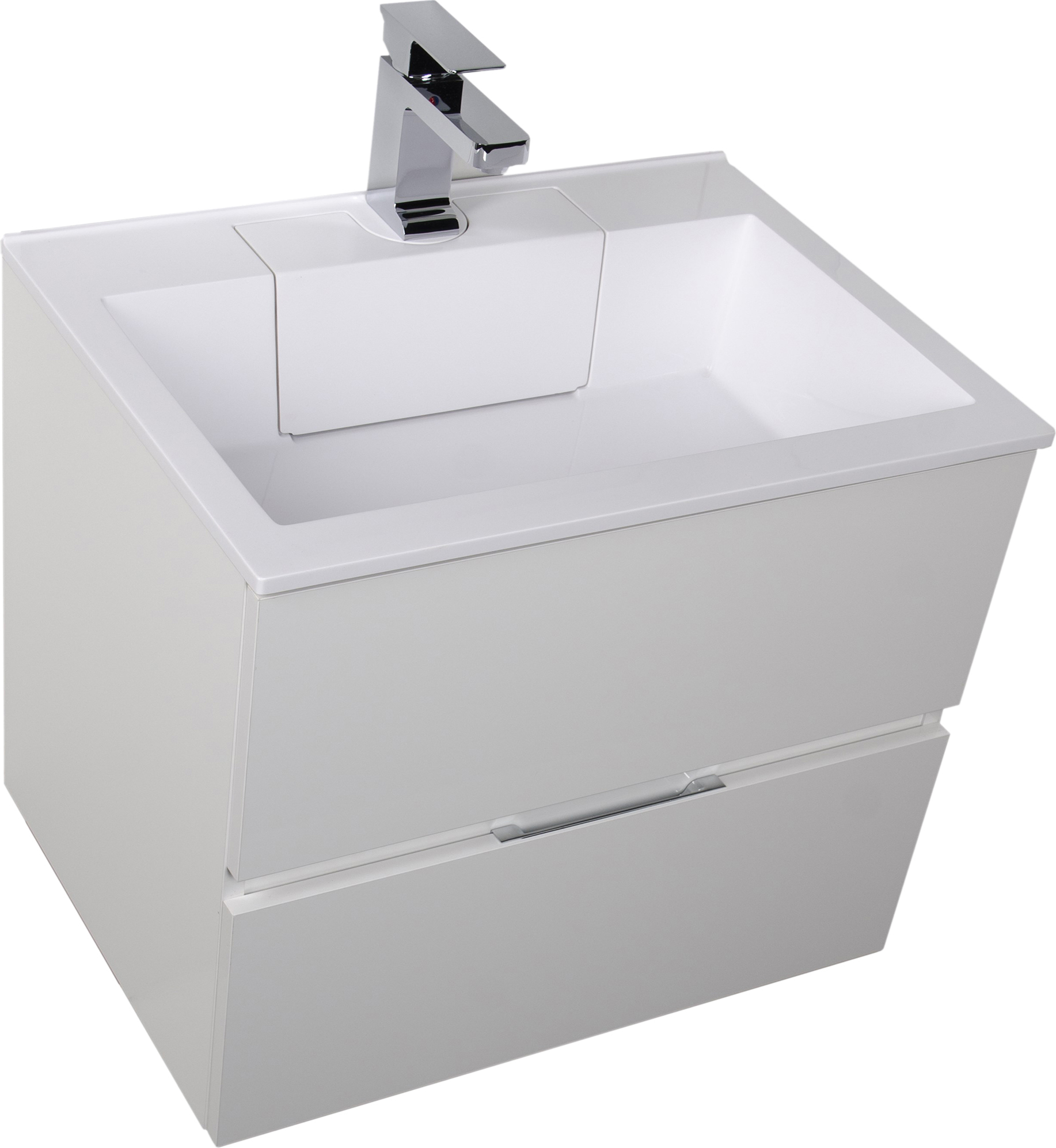 Мебель для ванной Aquanet Алвита 70 белая - 4