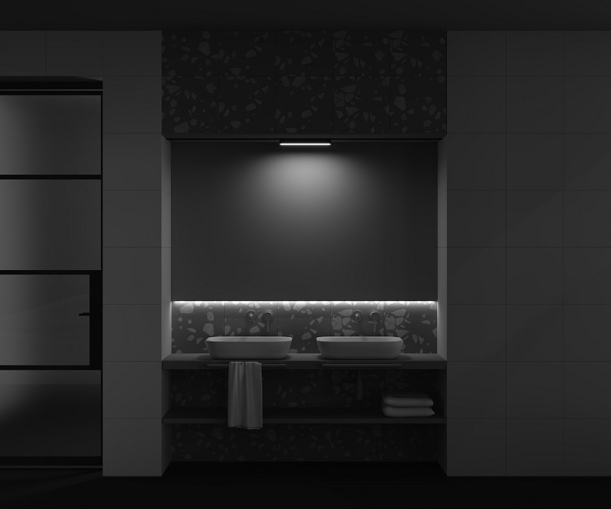 Накладной светильник Maytoni Basis TR080-1-18W3K-B - 3