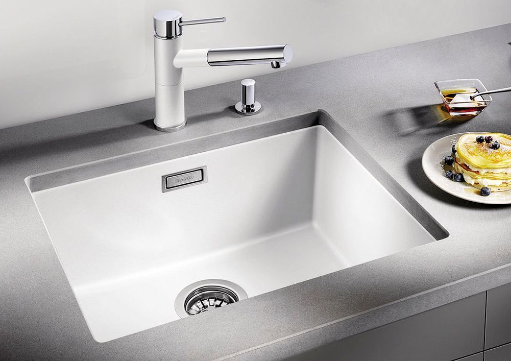 Мойка кухонная Blanco Subline 400-U белая 523426 - 1