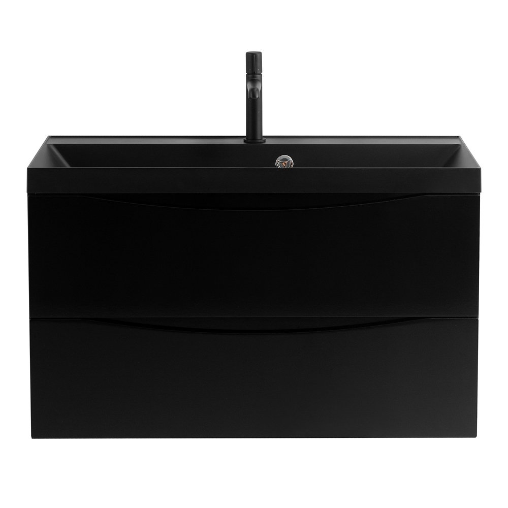 Комплект мебели BelBagno Marino 80 черный - 3