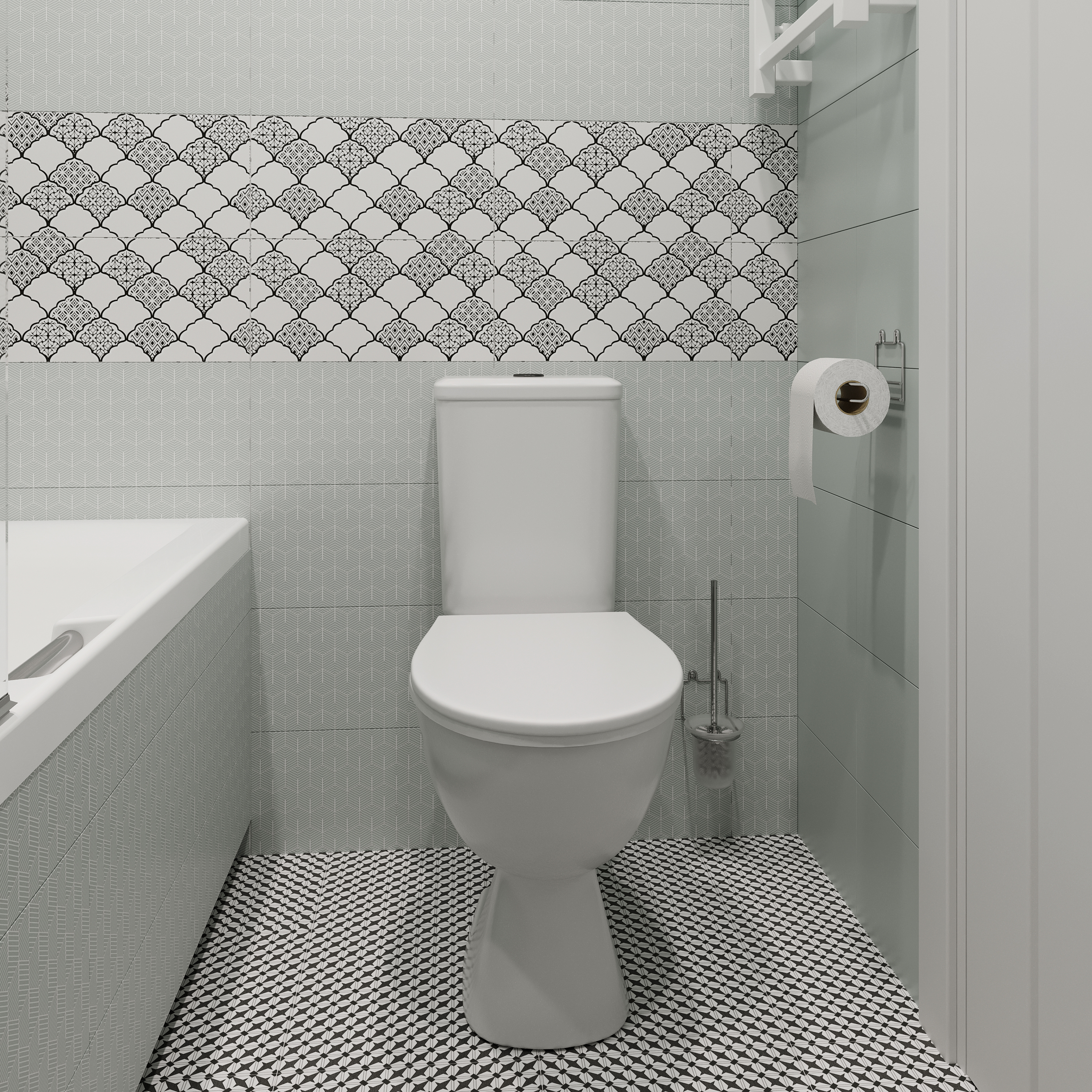 Ершик DIWO Смоленск ПК14801 хром - 2