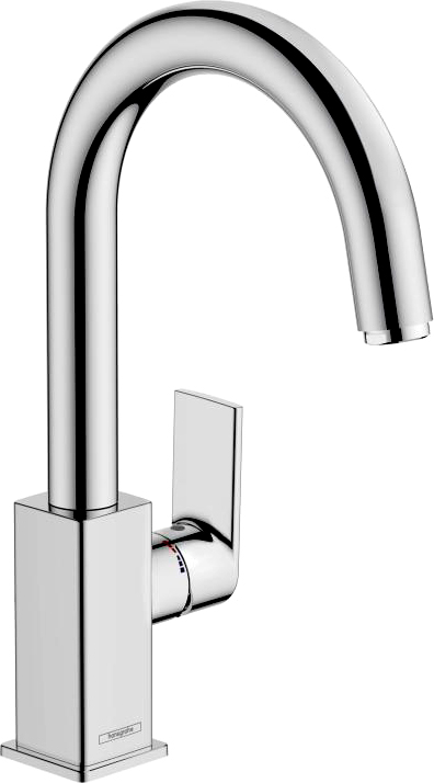 Смеситель Hansgrohe Vernis Shape 71564000 для раковины, хром - 0