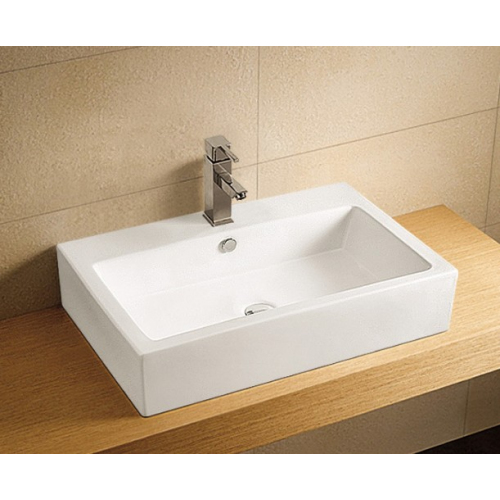 Раковина накладная Weltwasser WW ELBACH 2003 70 белый  10000003922 - 0