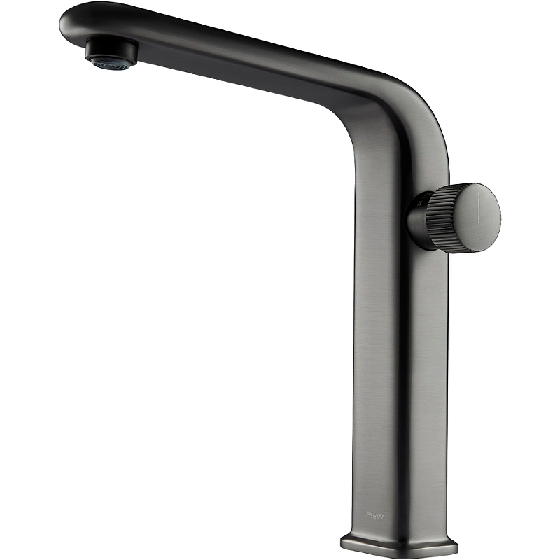 Смеситель для раковины Black&White Universell черный матовый 7640GM - 0