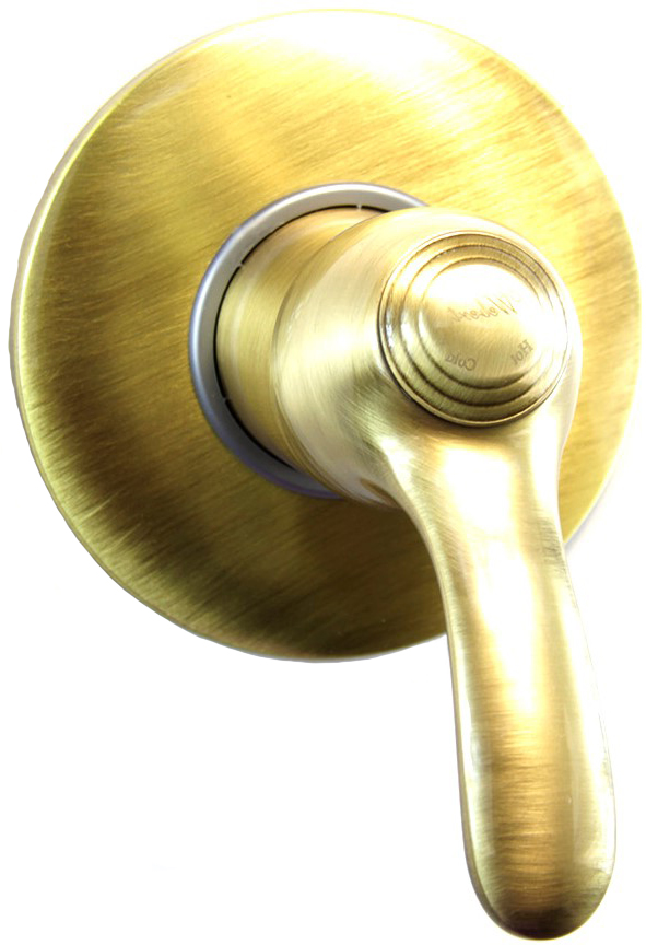 Смеситель Webert Aurora для душа, бронза AU880101065 - 0