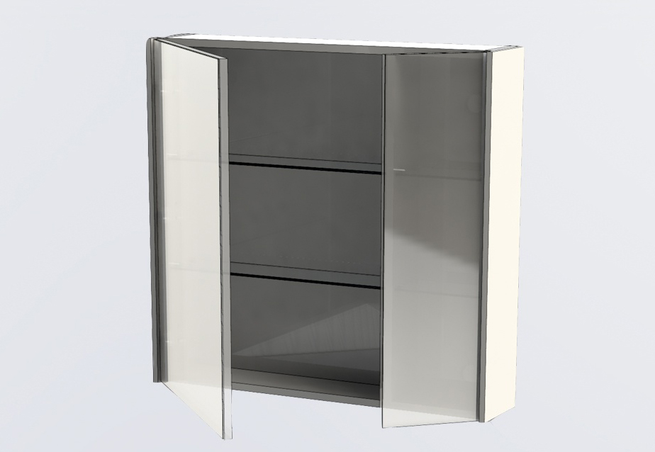 Зеркало-шкаф Aquanet Латина 80 белый 179635 - 6