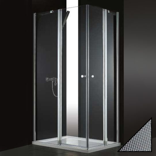 Душевой уголок Cezares Elena AH2 100/90 P Cr L ELENA-W-AH-2-100/90-P-Cr-L - 0