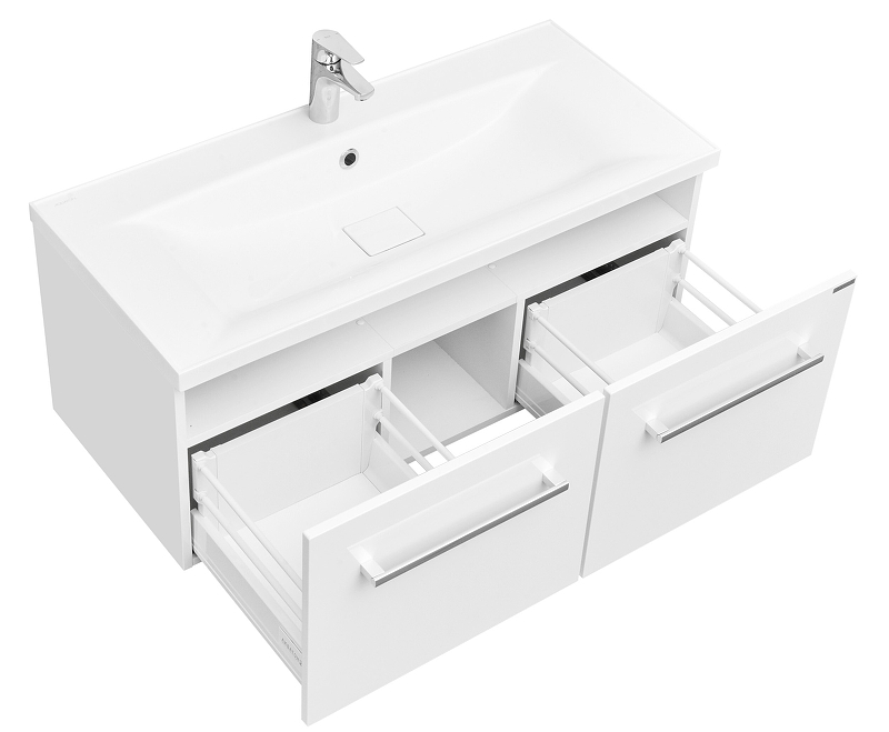 Тумба под раковину Aquaton Мадрид 100 белый 1A128001MA010 - 2